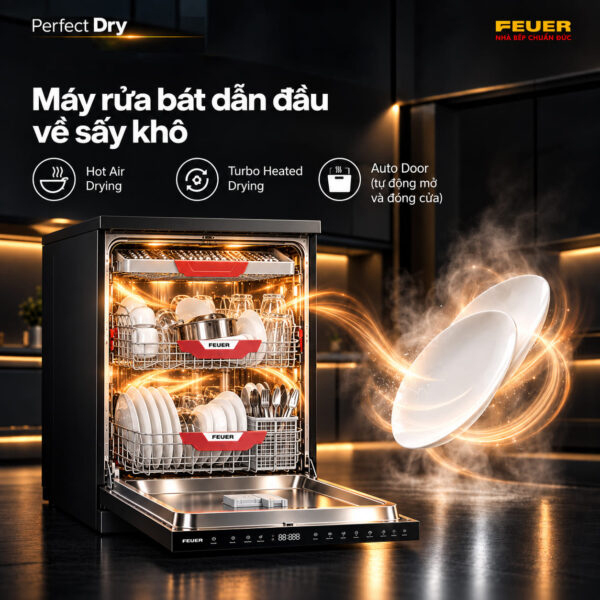 Máy rửa bát FEUER GSB1689 (new collection)1