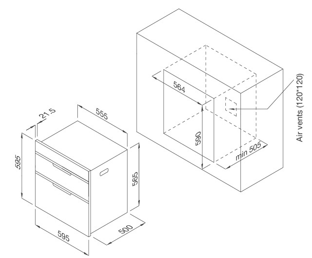 Máy sấy chén bát Malloca MSC1005-6
